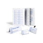Durable Einsteckschilder Badgemaker 60x90mm Blanco