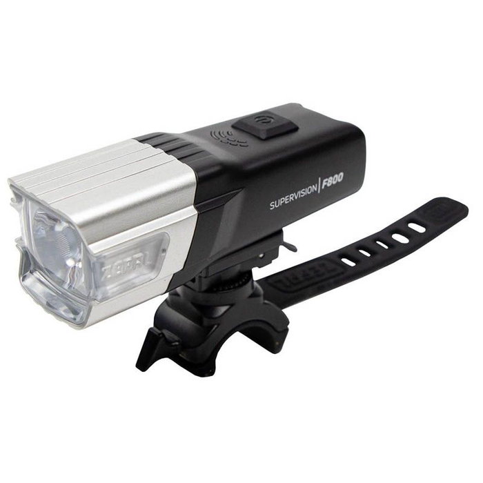 Zefal Supervision F800 Luz Delantera Bicicleta 800 Lúmenes IPX6 Carcasa Aluminio Recargable USB-C Zefal Supervision F800 Luz Delantera Bicicleta 800 Lúmenes IPX6 Carcasa Aluminio Recargable USB-C