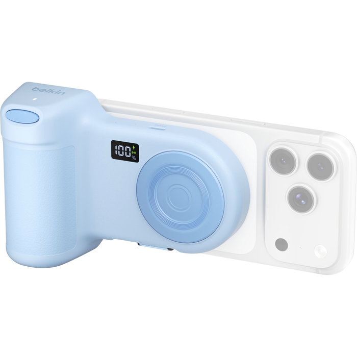 Belkin Stage PowerGrip 9300mAh Azul CTA006hqBL con carga inalámbrica de 15W Belkin Stage PowerGrip 9300mAh Azul CTA006hqBL con carga inalámbrica de 15W