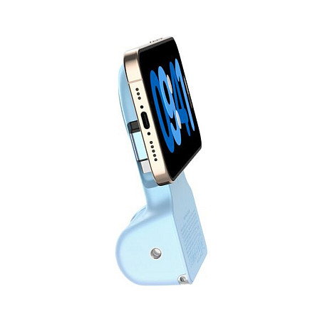 Belkin Stage PowerGrip CTA006hqBL 9300mAh 15W Soporte de Carga MagSafe Power Bank Azul Claro para iPhone, Google Pixel y mas Belkin Stage PowerGrip CTA006hqBL 9300mAh 15W Soporte de Carga MagSafe Power Bank Azul Claro para iPhone, Google Pixel y mas