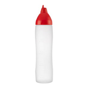 Araven Normaplas Dosificador de Salsas Rojo, 6 cm de Diámetro x 26 cm de Alto, Capacidad 50 cl Araven Normaplas Dosificador de Salsas Rojo, 6 cm de Diámetro x 26 cm de Alto, Capacidad 50 cl