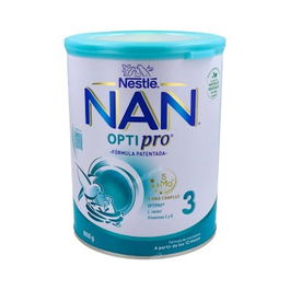 NAN Optipro 3 Leche de Crecimiento en Polvo para Niños a Partir de 1 Año, Formato 800 g