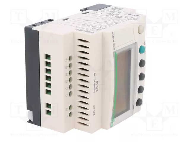 SCHNEIDER ELECTRIC Zelio Logic SR3B101B Relé Programable 24V AC