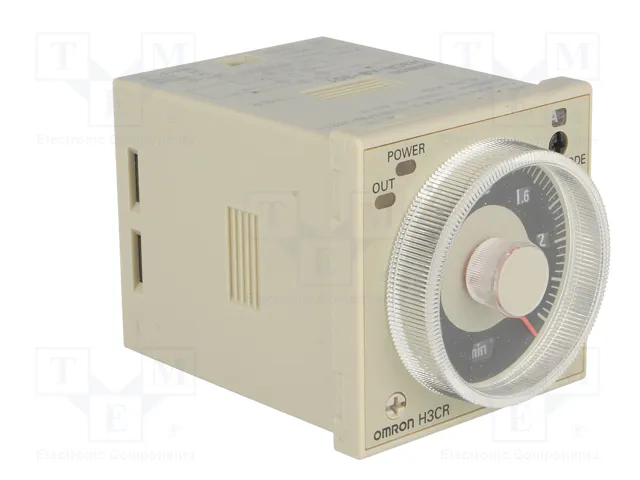 OMRON H3CR-A8-301 Relé de tiempo DPDT 250VAC/5A