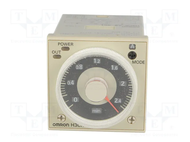 OMRON H3CR-A8-301 Relé de tiempo DPDT 250VAC/5A