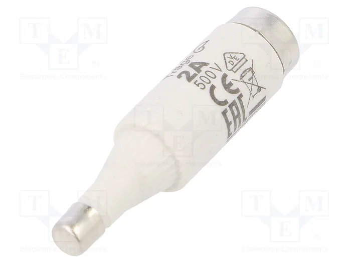 ETI POLAM Fusible de Cartucho DI de Cerámica 2A 500VAC 500VDC gG Serie D ETI POLAM Fusible de Cartucho DI de Cerámica 2A 500VAC 500VDC gG Serie D