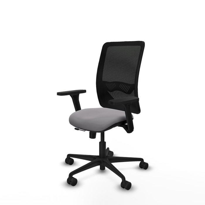 PIQUERAS Y CRESPO Silla de oficina Zulema con mecanismo Sincro/Traslack Gris y Negro PIQUERAS Y CRESPO Silla de oficina Zulema con mecanismo Sincro/Traslack Gris y Negro