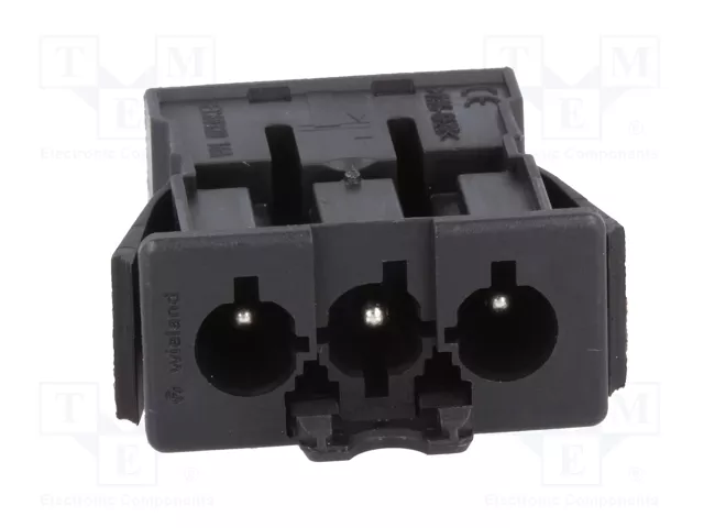 WIELAND Conector bloque de bornas desmontable GESIS negro
