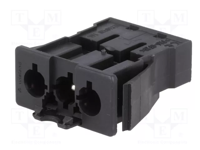 WIELAND Conector bloque de bornas desmontable GESIS negro