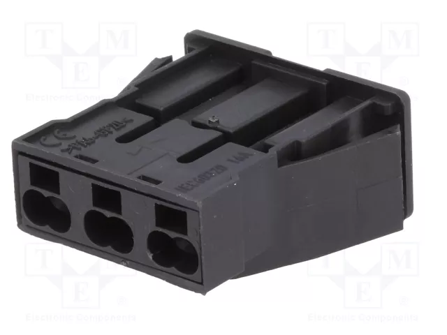 WIELAND Conector bloque de bornas desmontable GESIS negro