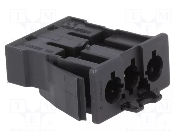 WIELAND Conector bloque de bornas desmontable GESIS negro