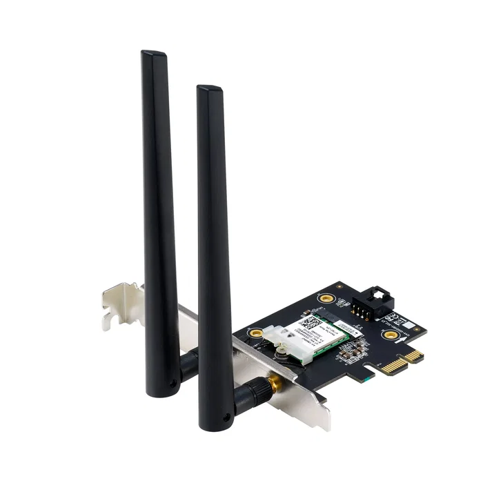 Asus PCE-AXE5400 Tarjeta de Red Inalámbrica WiFi 6E Tribanda Asus PCE-AXE5400 Tarjeta de Red Inalámbrica WiFi 6E Tribanda
