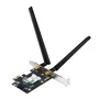 ASUS PCE-AXE5400 Adaptador WiFi 6E PCIe Interno con Bluetooth 5.2, Tribanda (2.4/5/6 GHz), 2402 Mbps, 2 Antenas Externas, para PC
