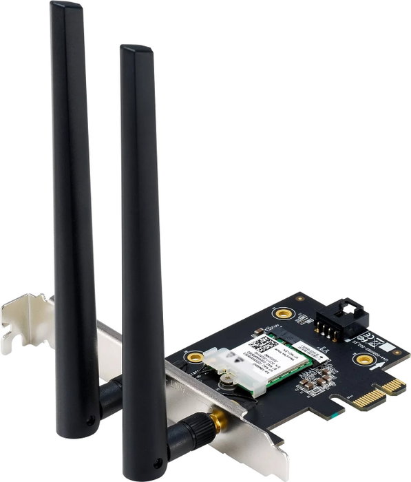 Asus PCE-AXE5400 Tarjeta de red WiFi 6E y Bluetooth 5.2 con antenas externas