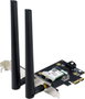 Asus PCE-AXE5400 Tarjeta de red WiFi 6E y Bluetooth 5.2 con antenas externas