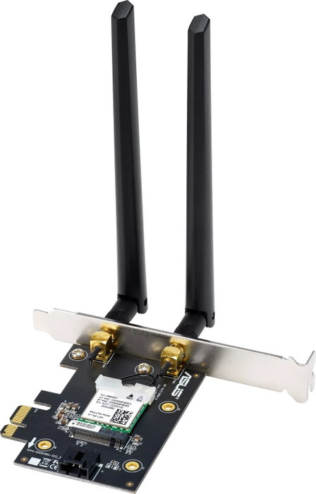 Asus PCE-AXE5400 Tarjeta de red WiFi 6E y Bluetooth 5.2 con antenas externas