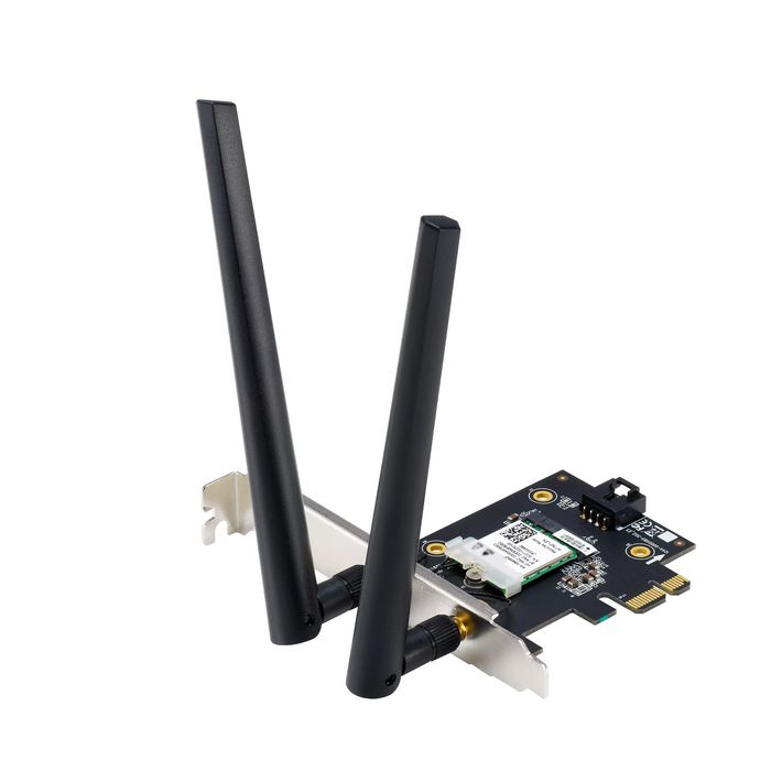 Asus PCE-AXE5400 Tarjeta de red WiFi 6E y Bluetooth 5.2 con antenas externas