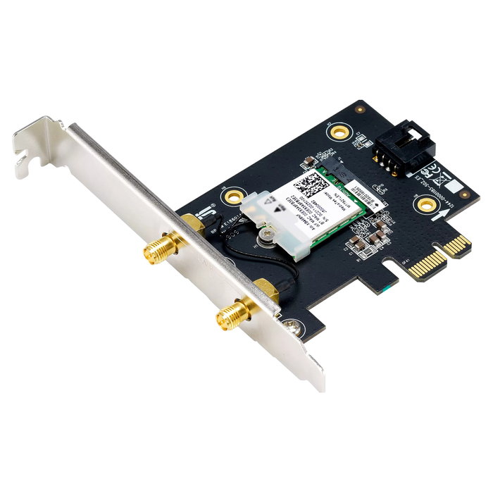 Asus PCE-AXE5400 Tarjeta de red WiFi 6E y Bluetooth 5.2 con antenas externas