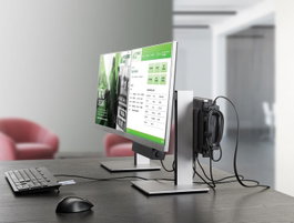 HP USB Slim Business Smart Card Keyboard - FR