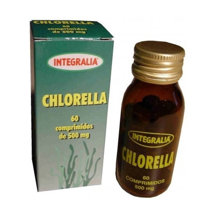 Integralia Chlorella 60 comprimidos 500mg Complemento Alimenticio Antioxidante Integralia Chlorella 60 comprimidos 500mg Complemento Alimenticio Antioxidante