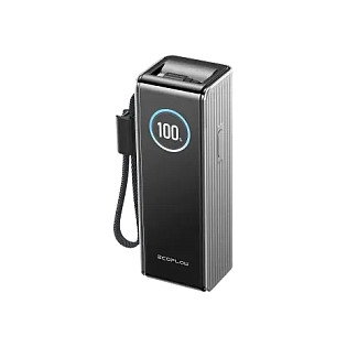 EcoFlow Powerbank RAPID EF-RAPID25K100W-S-EU 25000 mAh 170 W Negro Plata