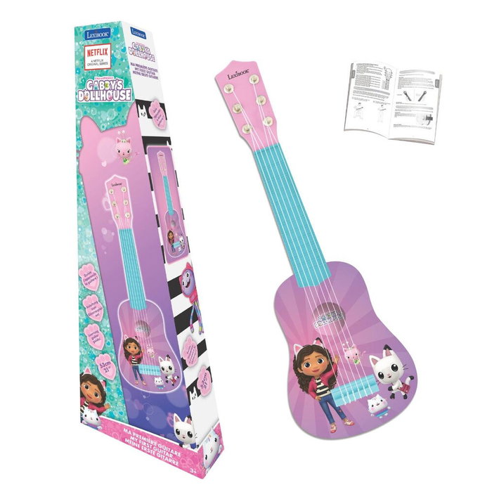 Lexibook Mi Primera Guitarra Gabby y la Casa Mágica de 52,5 cm Lexibook Mi Primera Guitarra Gabby y la Casa Mágica de 52,5 cm