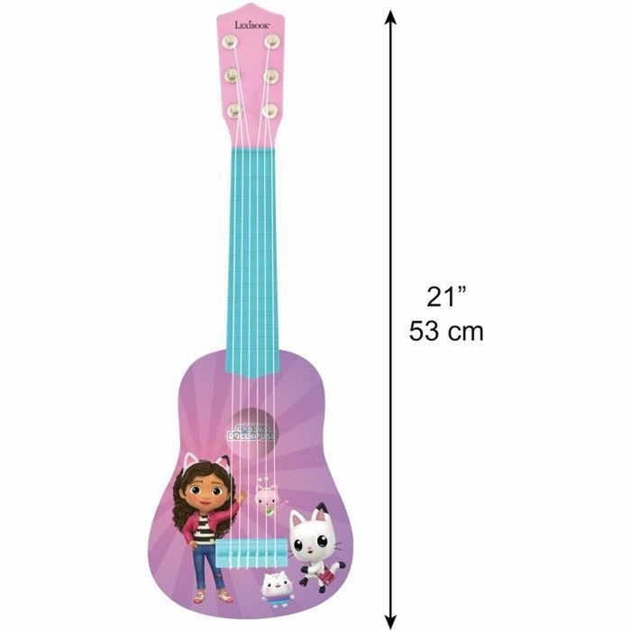 Lexibook Mi Primera Guitarra Gabby y la Casa Mágica de 52,5 cm Lexibook Mi Primera Guitarra Gabby y la Casa Mágica de 52,5 cm