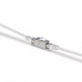 Lindy 60188 Módulo de conector de red RJ-45 Cat6a Plano Metálico
