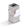 Lindy 60188 Módulo de conector de red RJ-45 Cat6a Plano Metálico