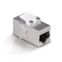 Lindy 60188 Módulo Conector RJ-45 Hembra/Hembra Cat6a 500MHz Plano Metálico - 1 Unidad