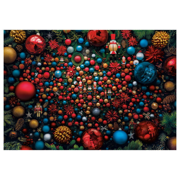 CLEMENTONI Puzzle Imposible Navidad 1000 piezas