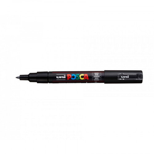Posca Marcador PC-1M Punta Fina 0,7 mm Negro Posca Marcador PC-1M Punta Fina 0,7 mm Negro