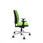 PIQUERAS Y CRESPO Silla de oficina Alares Pistacho con Mecanismo Sincro/Traslack y Base Blanca