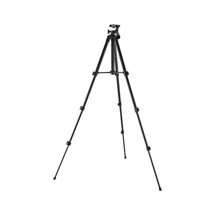 Edm Trípode Ligero de Aluminio y Plástico, Altura Regulable 33-103 cm, Compatible con Cámaras, Móviles y Proyectores