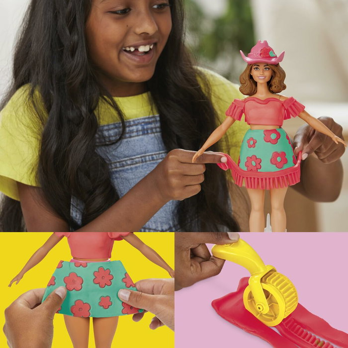 HASBRO Rosas y Cerquillos Barbie Play-Doh HASBRO Rosas y Cerquillos Barbie Play-Doh