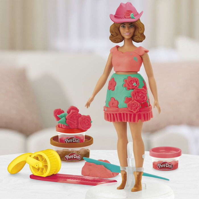 HASBRO Rosas y Cerquillos Barbie Play-Doh HASBRO Rosas y Cerquillos Barbie Play-Doh