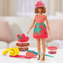 Hasbro Barbie Play-Doh Rosas y Cerquillos Set de Manualidades para Crear Ropa y Peinados, Edad +5 Años