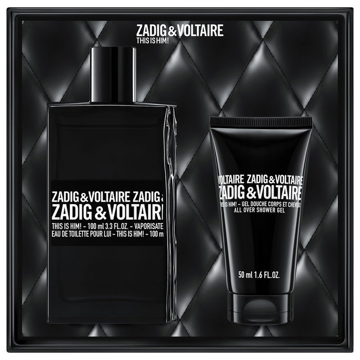 Zadig & Voltaire THIS IS HIM! Estuche Eau de Toilette vaporizador 100 ml + Gel de ducha 50 ml 2 pz