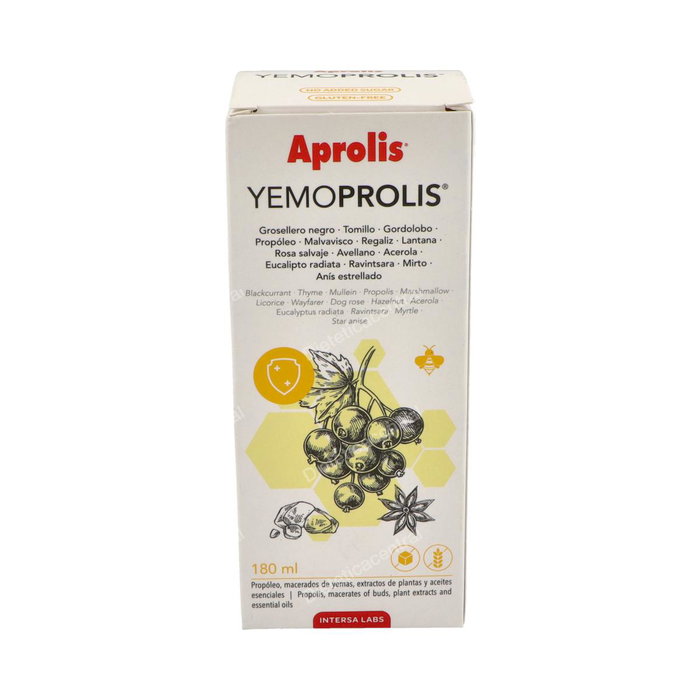 Aprolis Yemoprolis Gold Jarabe 180ml para Vías Respiratorias y Defensas Aprolis Yemoprolis Gold Jarabe 180ml para Vías Respiratorias y Defensas