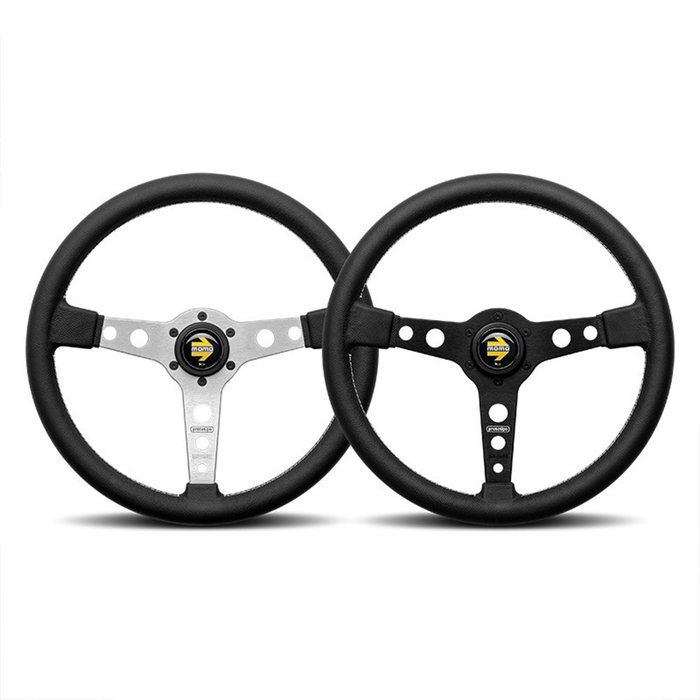 Momo Volante Prototipo Heritage 370 mm Radio Negro MOMVPRO370BLKBR