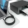 Aisens Cable USB 3.2 Gen1x1 Prolongador con Amplificador USB-C, 5m, Negro