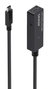 AISENS Cable USB 3.2 Gen 1x1 Prolongador con Amplificador USB-C a USB-C, 5m, Negro