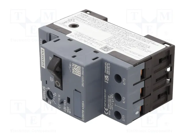 SIEMENS 3RV1011-1HA10 Interruptor motorizado 3kW 220÷690VAC