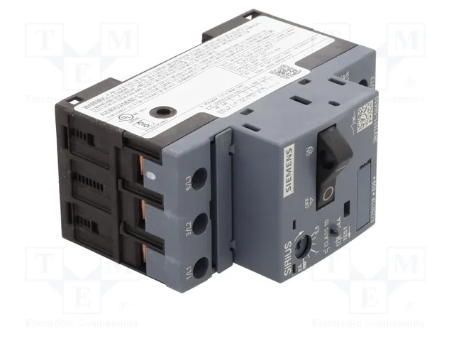 SIEMENS 3RV1011-1HA10 Interruptor motorizado 3kW 220÷690VAC