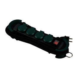 Bachmann HOOK Outdoor Extensión de Alimentación 4 Tomas IP44 4m