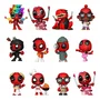 Nacon Mm: deadpool 30th- 12 pc pdq accs