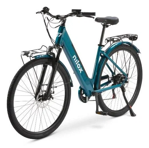 Nilox NXEBJ7GR Bicicleta Eléctrica Verde Aluminio 28 pulgadas Nilox NXEBJ7GR Bicicleta Eléctrica Verde Aluminio 28 pulgadas