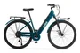 Nilox NXEBJ7GR Bicicleta Eléctrica Verde Aluminio 28 pulgadas
