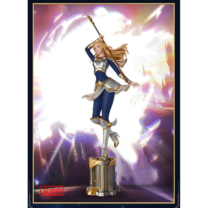 League Of Legends Figura Bolígrafo Lux The Lady Of Luminosity Decoración 22cm PVC ABS Tinta Negra
