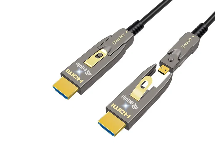 Equip Cable HDMI 2.0 119412 - 15 Metros - 4K a 60Hz - HDMI Type A a HDMI Type D (Micro HDMI) - 18 Gbit/s - 3D - Negro